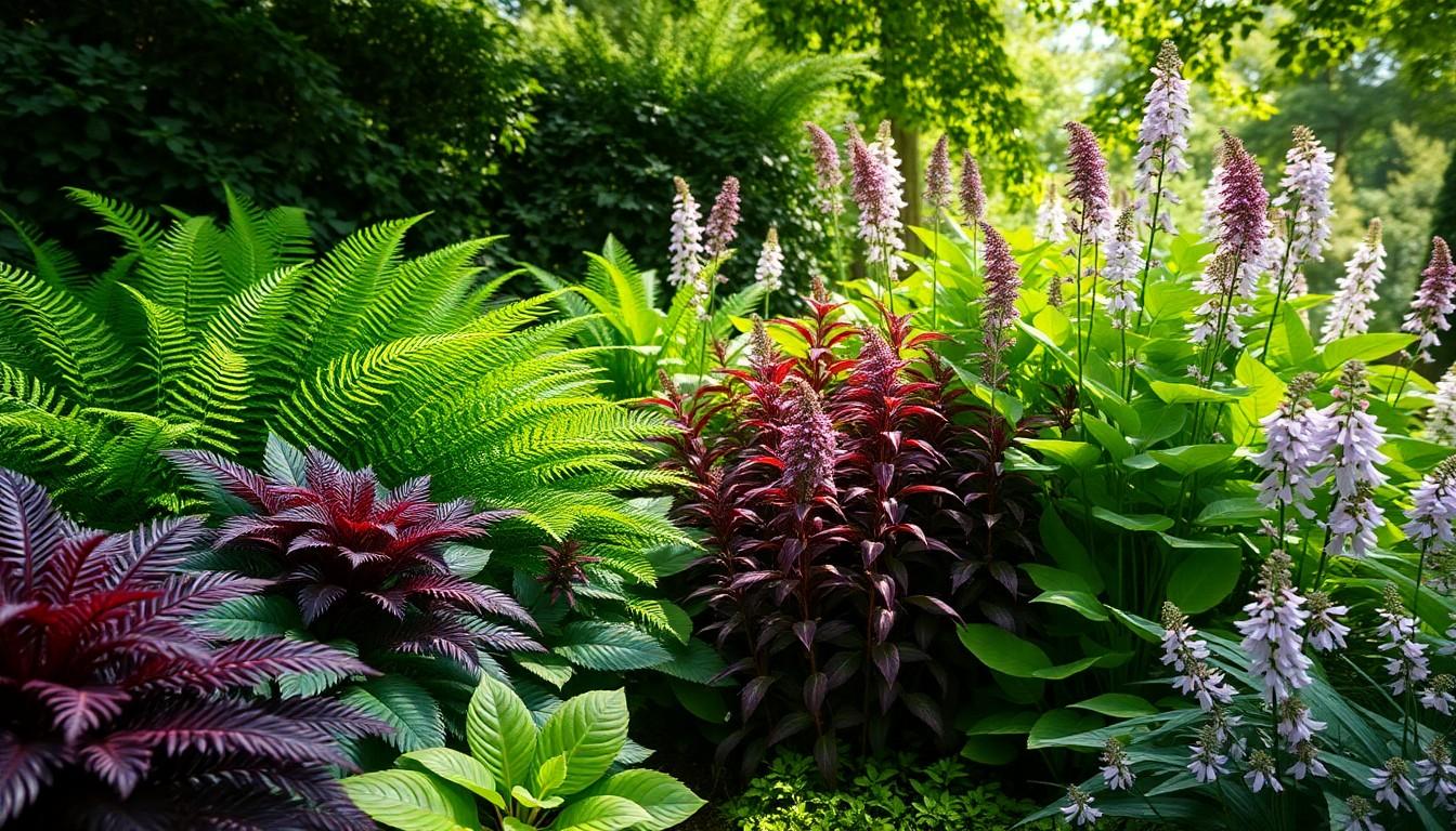 outdoor plants that don't need sun